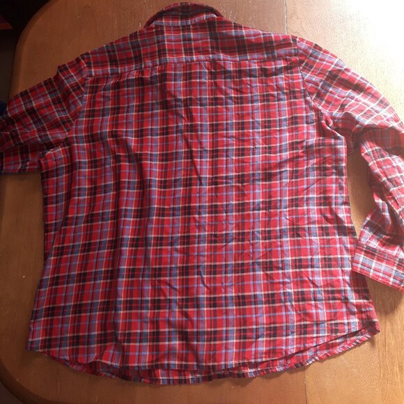 Plus size Alia plaid button up shirt - Picture 6 of 6